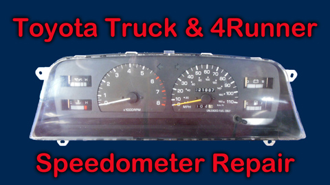Toyota Truck & 4Runner Speedometer Repair